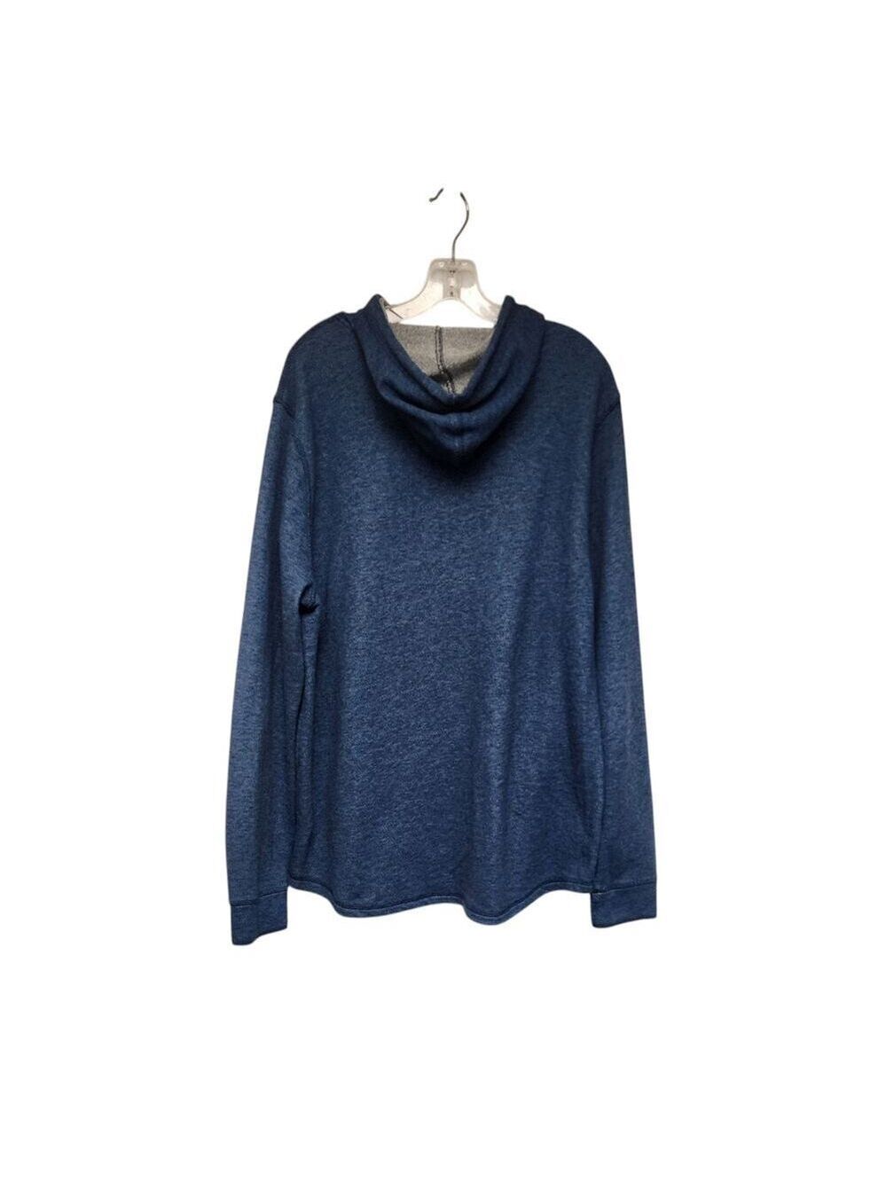 Levi's Strauss Blue Long Sleeve Hooded Pullover Sweatshirt Size XL - Picture 2 of 7